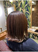 #イメチェンヘアスタイル#チェリーブラウン#フェミニンロング