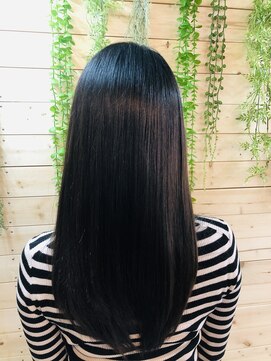 ヘアーサロン クオーレ(hair salon CUORE) サラ艶ロング