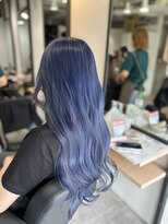 ラフ 難波店(LAFF) #黒髪#ボブルフ#ネビージュ#小顔#ワンレン