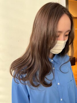 ジーナエス 札幌(Zina S) 髪質改善＊柔らかブラウン＊美髪【Zina S 札幌】