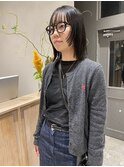 こなれミディ20代30代40代◎ヘルシースタイルさらさらストレート