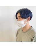 メンズネイビーカラー　　東野孝祐