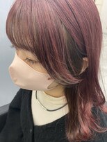 アオアクア バイ グルグル 小岩店(ao akua by GULGUL) ダブルカラーでフェイスフレーミングローライト☆