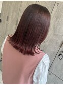 外ハネロブチェリーブラウン