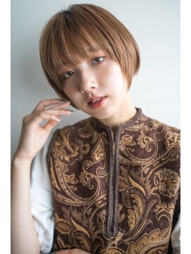 ガレージ バイ グリーン 原宿 表参道(Garage by green) ハイトーン×マッシュショート