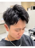 無造作スパイキーショート