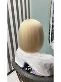 ハイトーンカラー／ボブ