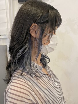 プルメリアドット(Plumeria.) インナーBlue