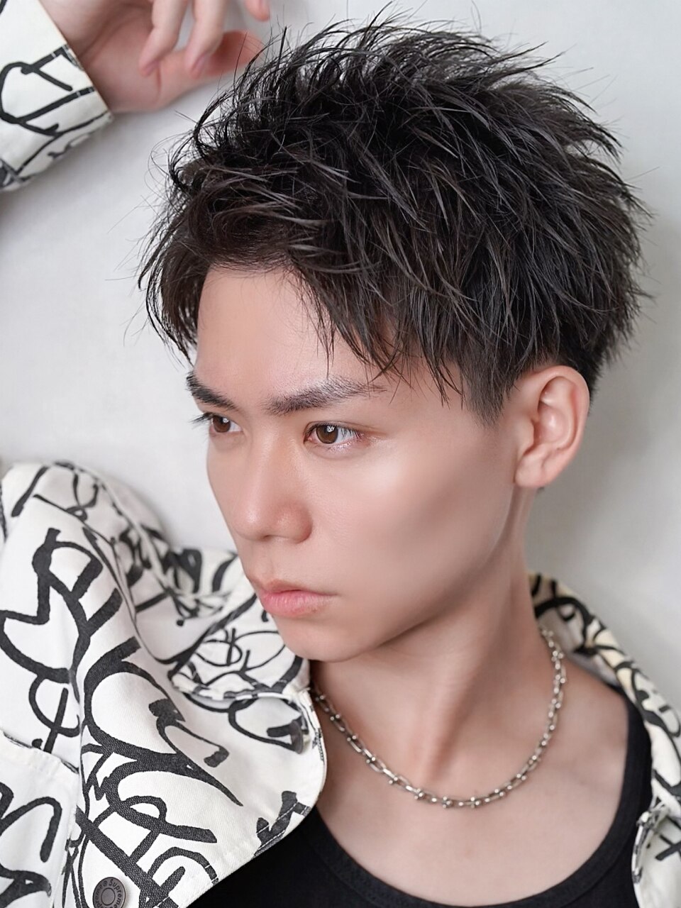 チェイスアッパーショート】ツーブロック刈り上げ爽やかヘア