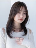 レイヤーカット/オリーブベージュ/髪質改善トリートメント