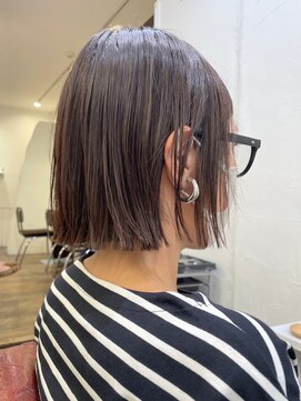ボタンヘアー 日吉(BoTaN HAIR) 切りっぱなしボブ/縮毛矯正/髪質改善/ストレート/日吉