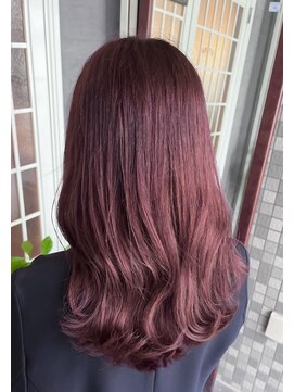 グリー ヘアープロデュース(Gree hair produce) 【Gree金子】セミロング/ピンク/フェミニン/大人ガーリー