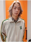 メンズヘア　ブリーチカラー　ハイトーンカラー　天神大名