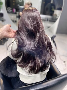 ルモ(Lumo) 【HIROMI指名】カシスブラウン/社会人でも楽しめる上品な春色