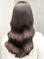 ロコヘアー(Locohair)&nbsp;大人可愛い髪質改善カラーブラウン毛先パーマ透明感