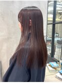 酸性ストレート/ブラウンカラー