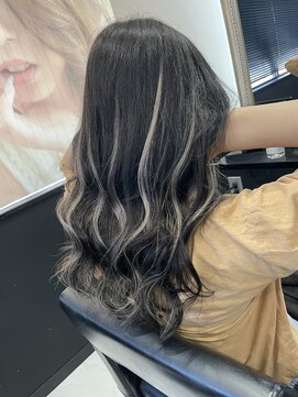 ヘアーデザイン ジェルム(Hair Design germe) プルエクシルバーメッシュ #しのだスペシャル