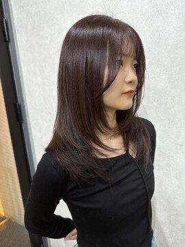 エイム(AiM) レイヤーカット×ラベンダー