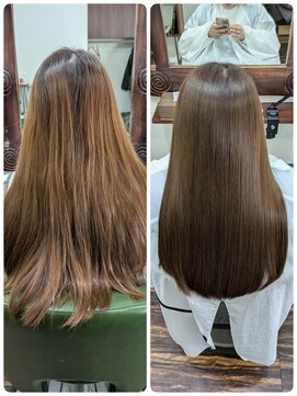 ヘルシーヘアーアゲイン(healthy hair AGAIN) 髪質改善メテオカラー