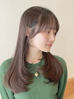 ビューエヒメ(VIEW EHIME)&nbsp;小顔可愛いレイヤーカット×アッシュカラー10代20代30代