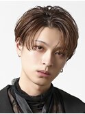 メンズニュアンスコンマセンターパート韓国