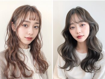 ヘアサロン エフ 渋谷(F)の写真/創り込みすぎず計算されたパ-マスタイルが人気◎ご自宅でもふんわりスタイルやしっかりカ-ルが思いのまま♪