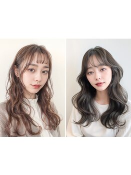 創り込みすぎず計算されたパ-マスタイルが人気◎ご自宅でもふんわりスタイルやしっかりカ-ルが思いのまま♪