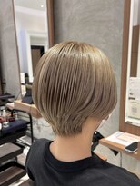 リコ ヘアアンドリラクゼーション(LICO HAIR&RELAXATION)&nbsp;ハンサムショート×ミルクティーカラー