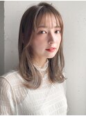 シースルーバング美髪前髪フェイスフレーミング#330f0828