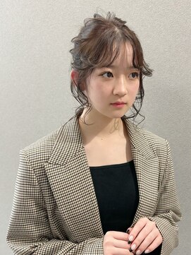 シーク 天神(SEEK) ヘアセット/セット/ヘアアレンジ/アレンジ/お団子アレンジ