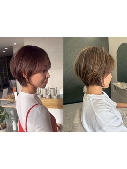 【北岡崎】360度どこから見ても可愛い♪“褒められ”&”小顔魅せ”を叶えるショートヘアstyleはお任せ◎