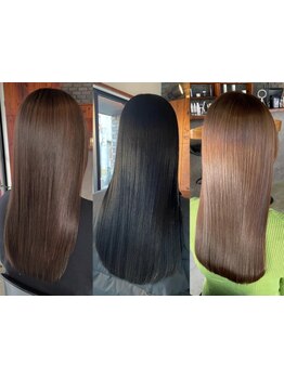 幅広い年齢層に人気の髪質改善特化サロン。髪本来の美しさを引き出し、あらゆる髪のお悩みを解決♪