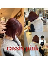 アールワークオブアート(R WORK OF ART)&nbsp;カシスカラー×王道ボブ