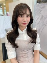 アリュウル 表参道 青山(Allure) 韓国くびれヘア×ヘーゼルブラウン