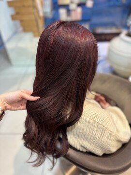 ロハスバイケンジ(LOHAS by KENJE) ツヤ感たっぷり◎深みのあるレッドブラウンカラー