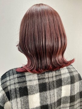 リシャルム 新保店(Re charme) 【ツヤ感◎】上品ボルドーカラー