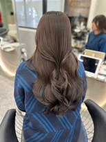 ロンドブルーム 天神大名店(Lond Bloom)&nbsp;ブリーチなしカラー/ベージュ/ブラウンカラー/福岡/10代20代30代