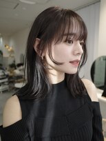 ヌヌ 渋谷 原宿 明治神宮前(nunu) レイヤーカットウルフカットボブグレージュオリーブべージュ