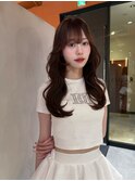 ほんのり柔らかピンクブラウン