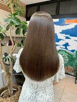 バランス 新宿(balance)&nbsp;髪質改善×艶カラー（ふんわりシフォン）　[新宿/髪質改善]
