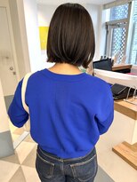 ローネス 銀座(LONESS)&nbsp;レイヤーボブグレージュ大人ボブ20代30代40代くびれるボブ銀座