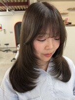 ニュイ 木更津(nuit) ワンホンレイヤー/ミルクティーブロンド/ダークブルー/木更津