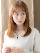 モッズヘア 越谷(mod's hair) ダブルカラーミルクティーブロンドメテオストレート20代30代X