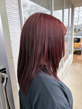 アメイジングヘアー 美沢店(AMAZING HAIR) レッドカラー