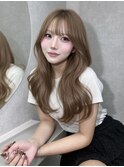 ふんわり韓国ヘア