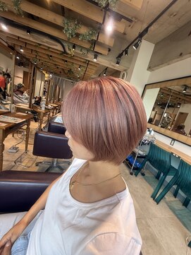 トゥルース 獨協大学前店(Hair&Make TRUTH) 艶ピンクベージュ
