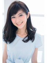 グランエクラ バイフルショウ(GRAND ECLAT by FURUSHO)&nbsp;愛され暗髪セミディ