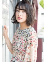 クアトログランシュ 水戸店(QUATRO×GranCieux)&nbsp;ハネ感ウェーブボブ