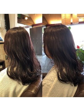 ナトゥーラ 岐阜(Natura) 女子力アップ☆ほんのりピンクアッシュ☆