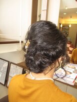 コアフィールフィス(COIFFURE fils)&nbsp;ゆるあみまとめ髪